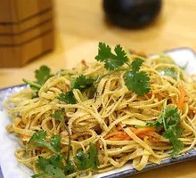 Stir-fried Dried Tofu Strips