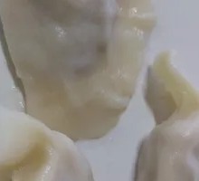 Chinese cabbage and pork dumplings