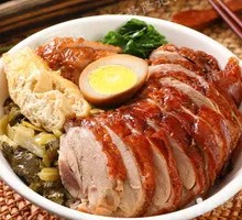 Crispy Roast Duck Rice