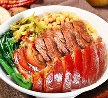 Braised Pig Ear Rice