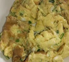 Scrambled Eggs with Green Onions