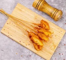 Skewered Crispy Pork Bites