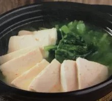 Spinach and Tofu Pot