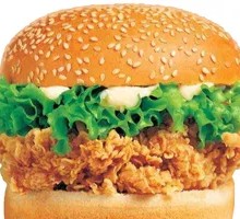 Spicy Crispy Chicken Burger