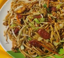 Sausage Fried Noodles