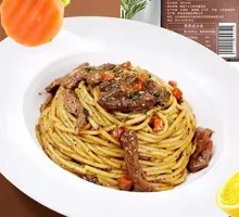 Black Pepper Beef Spaghetti