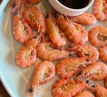 Steamed Freshwater Shrimp