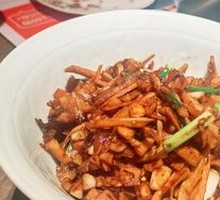 Preserved pork with smoked bamboo shoots