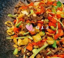 Stir-fried Fresh Beef
