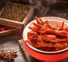 Chicken, Chicken Feet and Shrimp Stir-fry