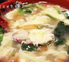 Egg Flower Noodle Soup