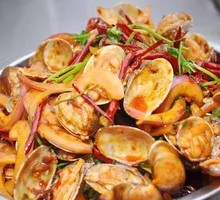 Spicy Stir-Fried Clams
