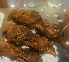 Grilled Chicken Heads