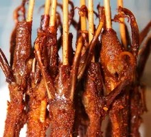 Wine-Flavored Spicy Roasted Goose Tongue