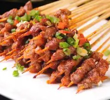 Plum Meat Skewers