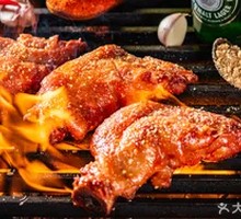 Charcoal-Grilled Pork Trotter