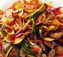 Spicy Stir-Fried Clams