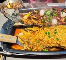 Golden Garlic Roast Fish