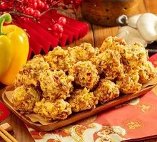 Color Pepper Mushroom Balls