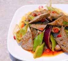 Stir-fried羊Liver with Spicy Sauce