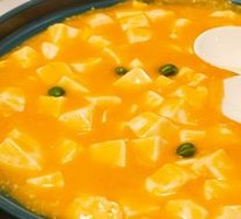 Salted Egg Yolk Tofu