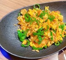 Spicy Egg Stir-Fry with Chili