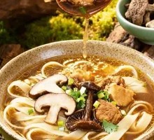 Chicken and Mushroom Noodles