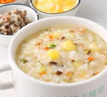 Mixed Vegetables Sprouted Rice Porridge