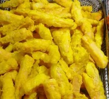 Glazed Sweet Potato Strips