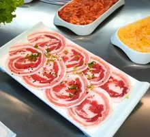 Braised Pork Belly Skewers