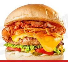 Dallas Cowboys Bacon Burger