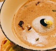 Black Truffle Mushroom Soup