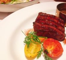 Charcoal-Grilled Fruitwood Smoked Denver Steak