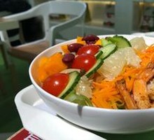 Fresh Shrimp Parmesan Salad