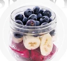 Dragon Fruit Banana Blueberry