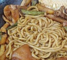 Braised Pork Spare Ribs Noodles