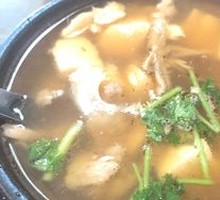 Shaped Pork and Tofu Stew