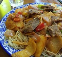 Beef and Potato Noodles