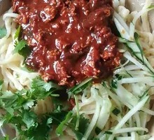 Special Egg Fried Sauce Noodles