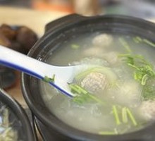 Winter Melon Meatball Hot Pot
