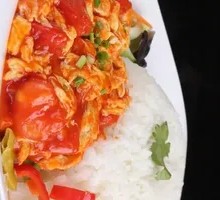 Tomato and Egg Fried Rice