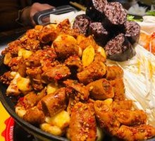 Grilled Beef Intestines Platter