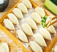 Cucumber and Shrimp Dumplings