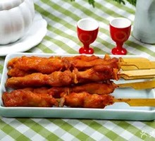 Fried Pork Skewers