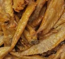 Smoked Chicken Wing Tips with Green Pepper