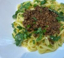 Pork Minced Sauce Noodles
