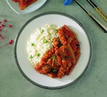 Spicy Squid Rice Bowl