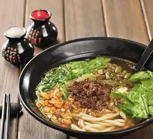 Meat Sauce with Pickled Beans Noodles