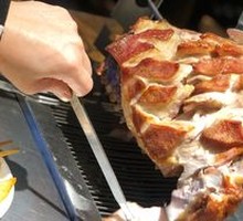 Roasted Lamb Leg and Rack