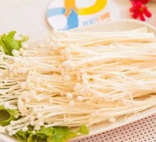 Sautéed Golden Needle Mushrooms